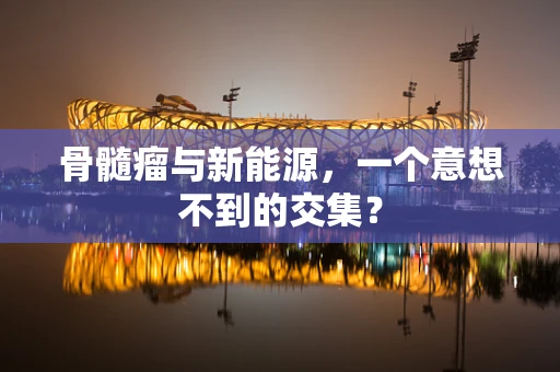 骨髓瘤与新能源，一个意想不到的交集？