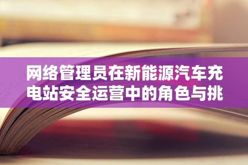 网络管理员在新能源汽车充电站安全运营中的角色与挑战