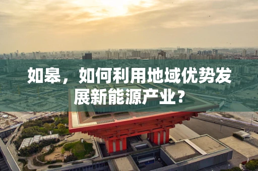 如皋，如何利用地域优势发展新能源产业？
