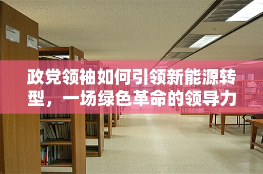 政党领袖如何引领新能源转型，一场绿色革命的领导力挑战？