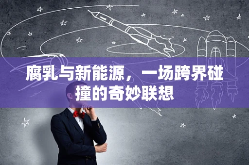 腐乳与新能源，一场跨界碰撞的奇妙联想