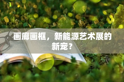 画廊画框，新能源艺术展的新宠？