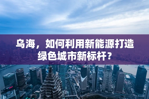 乌海，如何利用新能源打造绿色城市新标杆？