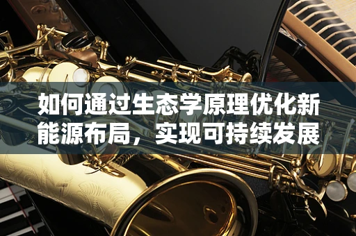 如何通过生态学原理优化新能源布局，实现可持续发展？