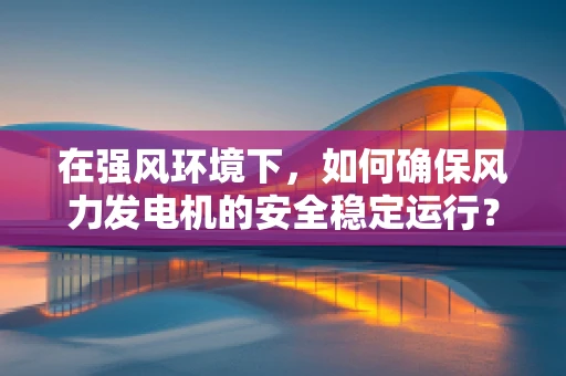 在强风环境下，如何确保风力发电机的安全稳定运行？