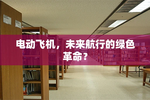 电动飞机，未来航行的绿色革命？