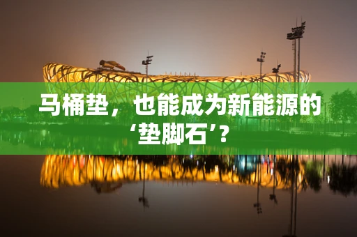 马桶垫，也能成为新能源的‘垫脚石’？