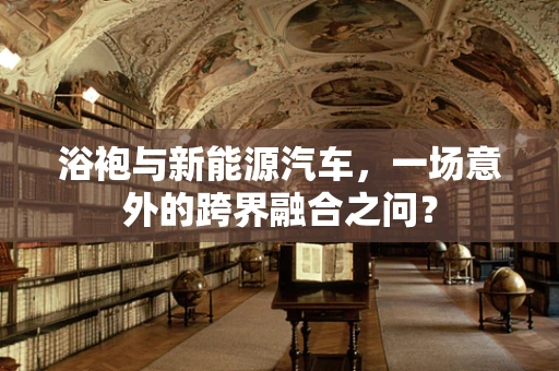 浴袍与新能源汽车，一场意外的跨界融合之问？