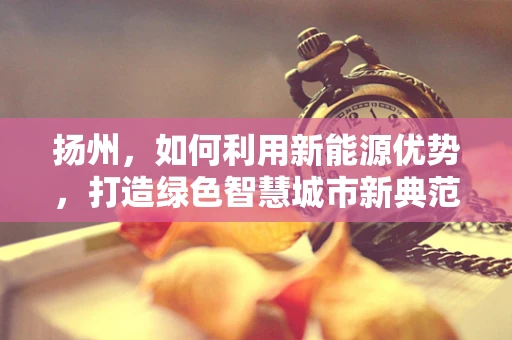 扬州，如何利用新能源优势，打造绿色智慧城市新典范？