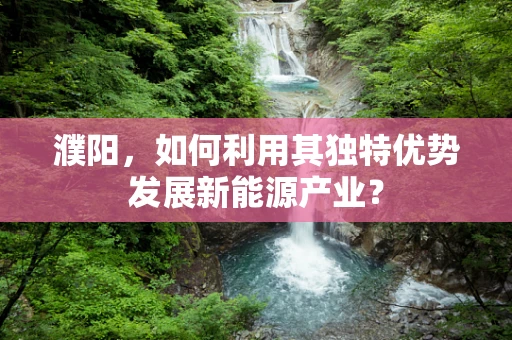 濮阳，如何利用其独特优势发展新能源产业？