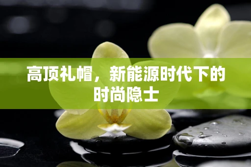高顶礼帽，新能源时代下的时尚隐士