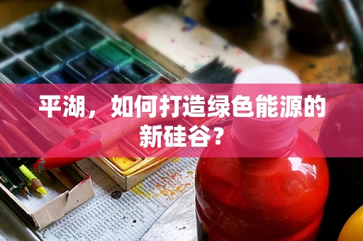 平湖，如何打造绿色能源的新硅谷？