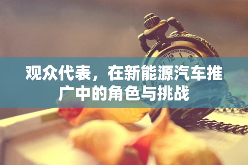 观众代表，在新能源汽车推广中的角色与挑战