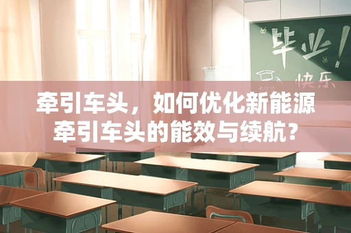 牵引车头，如何优化新能源牵引车头的能效与续航？