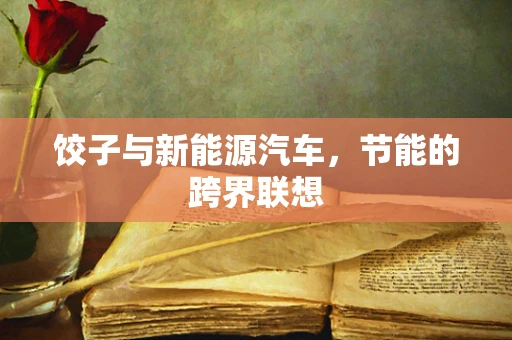 饺子与新能源汽车，节能的跨界联想