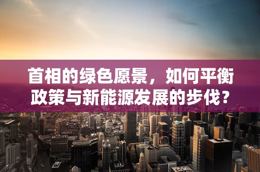 首相的绿色愿景，如何平衡政策与新能源发展的步伐？