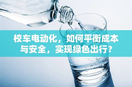 校车电动化，如何平衡成本与安全，实现绿色出行？