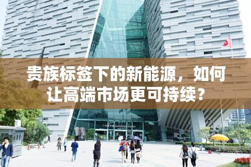 贵族标签下的新能源，如何让高端市场更可持续？