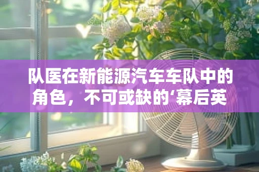 队医在新能源汽车车队中的角色，不可或缺的‘幕后英雄’吗？