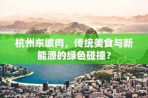 杭州东坡肉，传统美食与新能源的绿色碰撞？