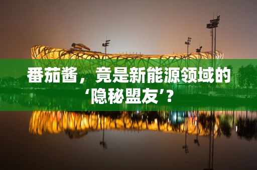 番茄酱，竟是新能源领域的‘隐秘盟友’？