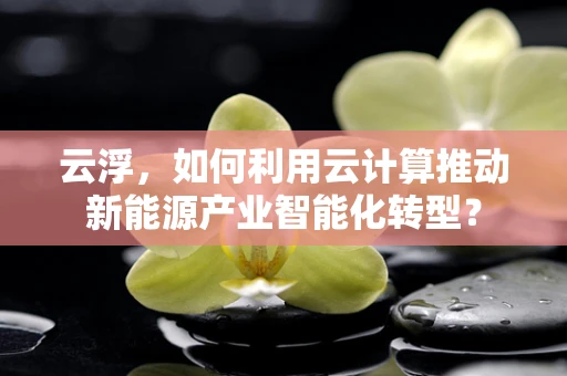 云浮，如何利用云计算推动新能源产业智能化转型？