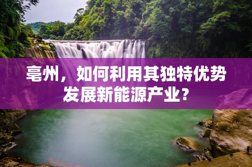 亳州，如何利用其独特优势发展新能源产业？