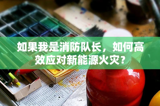 如果我是消防队长，如何高效应对新能源火灾？