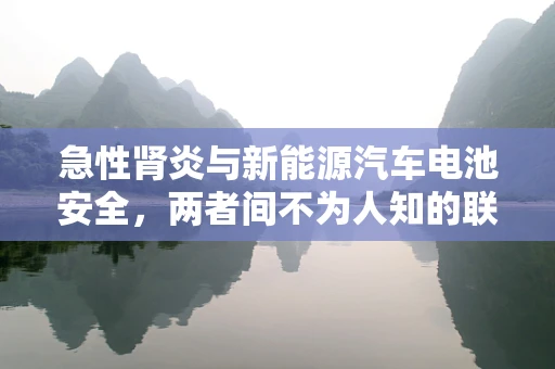 急性肾炎与新能源汽车电池安全，两者间不为人知的联系？