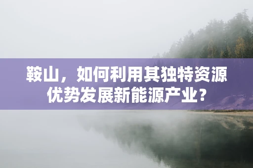 鞍山，如何利用其独特资源优势发展新能源产业？