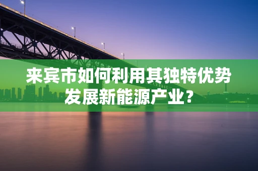 来宾市如何利用其独特优势发展新能源产业？
