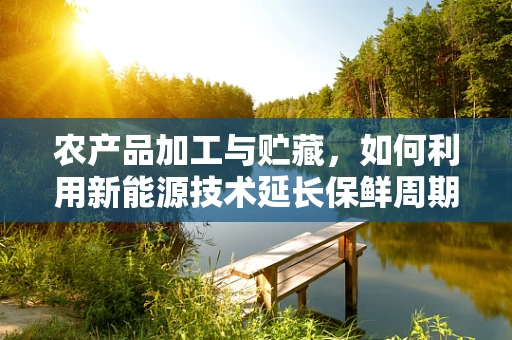 农产品加工与贮藏，如何利用新能源技术延长保鲜周期？