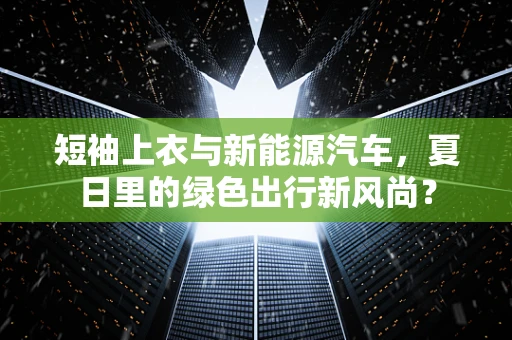 短袖上衣与新能源汽车，夏日里的绿色出行新风尚？