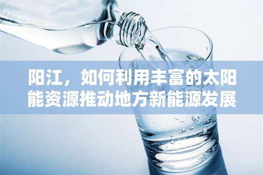 阳江，如何利用丰富的太阳能资源推动地方新能源发展？