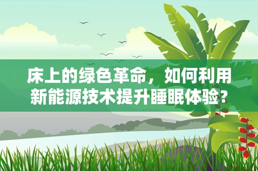 床上的绿色革命，如何利用新能源技术提升睡眠体验？