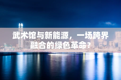 武术馆与新能源，一场跨界融合的绿色革命？