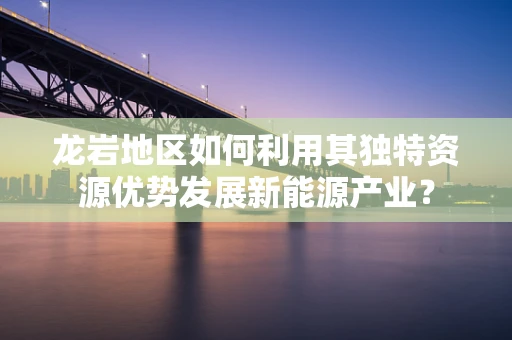 龙岩地区如何利用其独特资源优势发展新能源产业？