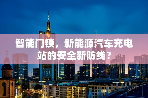 智能门锁，新能源汽车充电站的安全新防线？