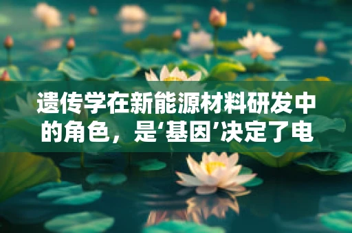 遗传学在新能源材料研发中的角色，是‘基因’决定了电池的未来吗？