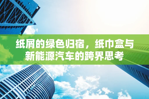 纸屑的绿色归宿，纸巾盒与新能源汽车的跨界思考