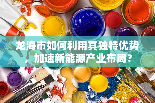 龙海市如何利用其独特优势，加速新能源产业布局？