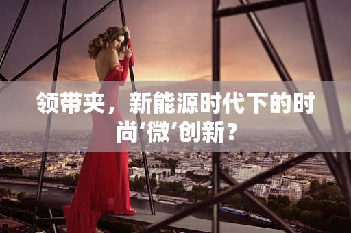 领带夹，新能源时代下的时尚‘微’创新？
