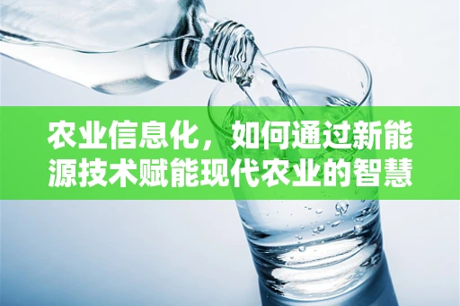 农业信息化，如何通过新能源技术赋能现代农业的智慧转型？