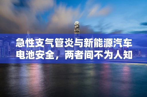 急性支气管炎与新能源汽车电池安全，两者间不为人知的联系？