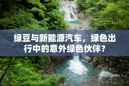绿豆与新能源汽车，绿色出行中的意外绿色伙伴？