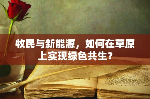 牧民与新能源，如何在草原上实现绿色共生？