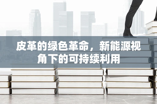 皮革的绿色革命，新能源视角下的可持续利用