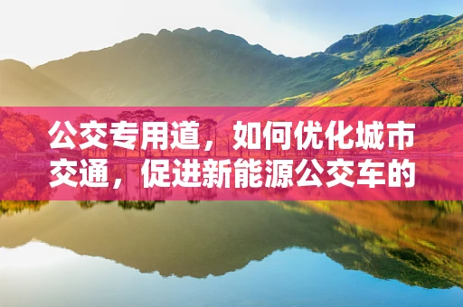 公交专用道，如何优化城市交通，促进新能源公交车的普及？