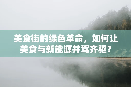 美食街的绿色革命，如何让美食与新能源并驾齐驱？