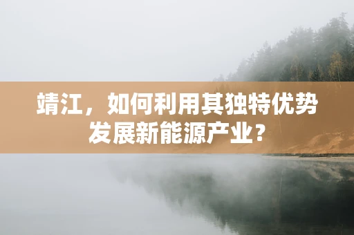 靖江，如何利用其独特优势发展新能源产业？